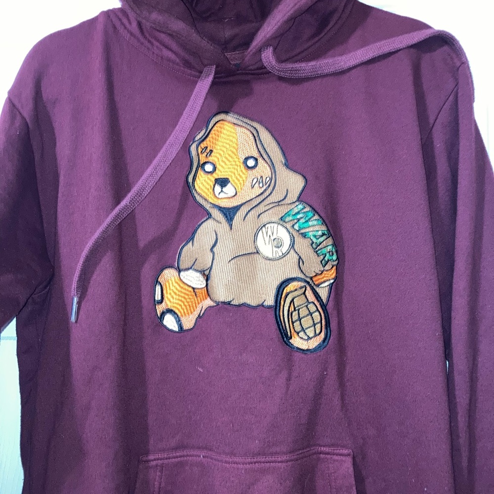 “War Ready” Maroon hoodie